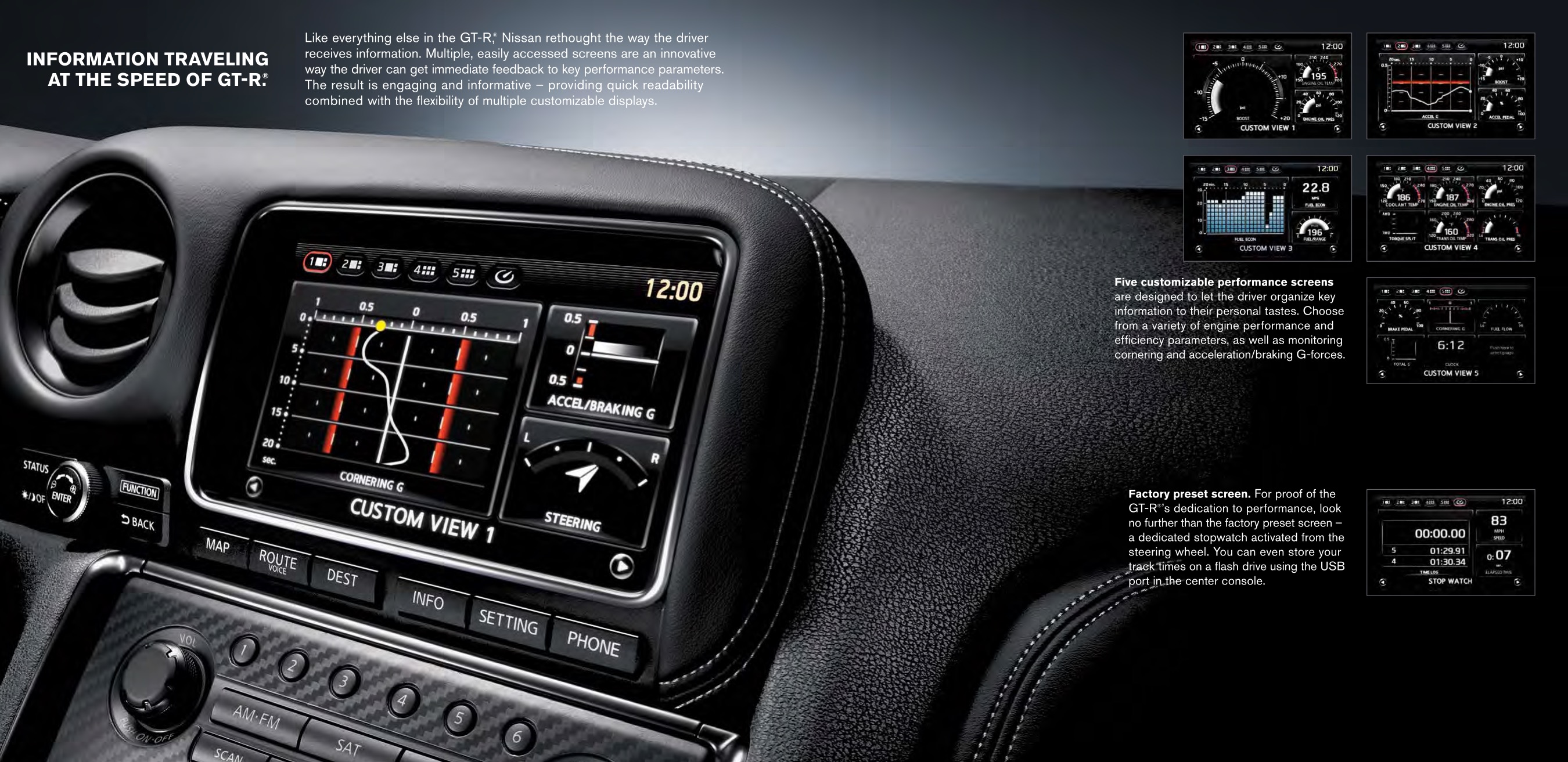 2015 Nissan GT-R Brochure Page 19